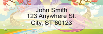 Mystical Kingdoms Rectangle Address Labels | LRFUN-96