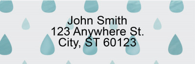 April Showers Address Labels | LRGEP-005