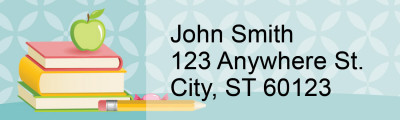 Back to School Address Labels | LRREDU-09