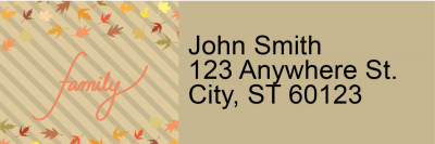 Thankful Blessings Address Labels | LRRFUN-014