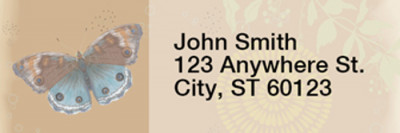 Beautiful Butterflies Address Labels | LRRGEP-86