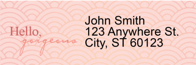 Hello, Gorgeous Address Labels | LRRLOV-21