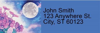 Celestial Moons Address Labels | LRRMCL-01