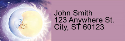 The Sun loved the Moon Address Labels | LRRMCL-02