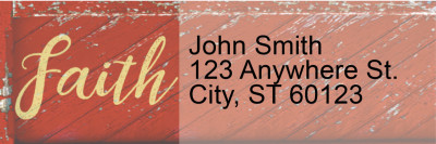 Rustic Blessings Address Labels | LRRREL-52