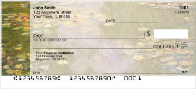 Monet Personal Checks | NAT-88
