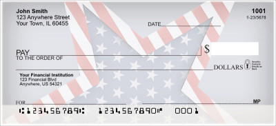Celebrate Stars and Stripes Personal Checks | PAT-38
