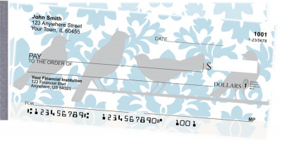 Baroque Birds Side Tear Checks | STANI-020