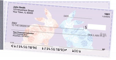 Blooms and Bunnies Side Tear Checks | STANI-021