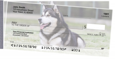 Alaskan Malamute Side Tear Checks | STDOG-91