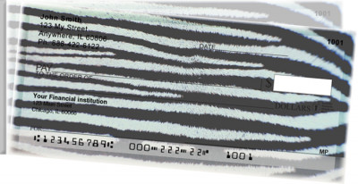 Animal Prints Side Tear Personal Checks | STGEO-29