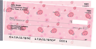 Ladybugs on Parade Side Tear Checks | STNAT-79