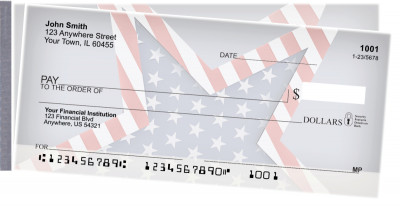 Celebrate Stars and Stripes Side Tear Checks | STPAT-38