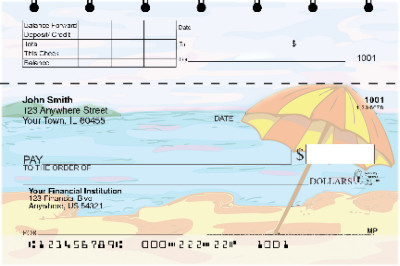 Just Beachy Top Stub Checks | TSBEA-03
