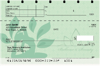 Namaste Top Stub Checks | TSFLO-002