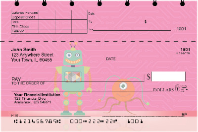 Robot Friends Top Stub Checks | TSFUN-001