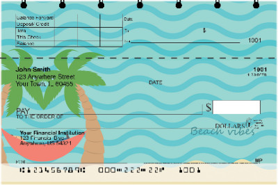 Summer Vibes Top Stub Checks | TSFUN-005