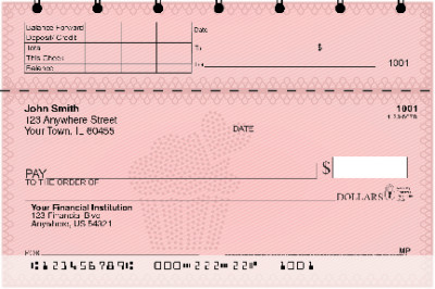 Valentine Treats Top Stub Personal Checks | TSLOV-18