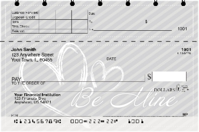 Forever Yours Top Stub Personal Checks | TSLOV-20