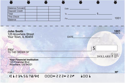 Celestial Moons Top Stub Checks | TSMCL-01