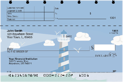 Splendid Lighthouse Top Stub Checks | TSSCE-001