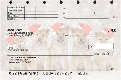 Howling Holidays Top Stub Checks | TSXMS-63