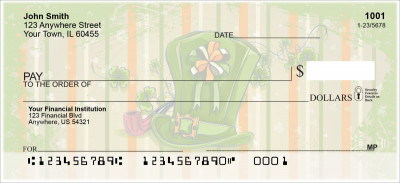 Celebrate St. Patrick Personal Checks | TVL-25