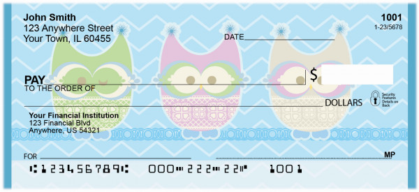 Give a Hoot Checks | ANI-003