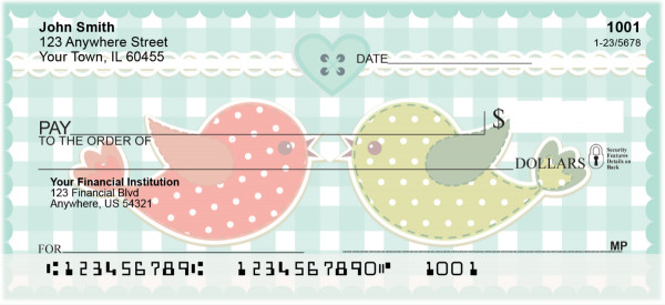 Birds of a Feather Personal Checks | ANI-022