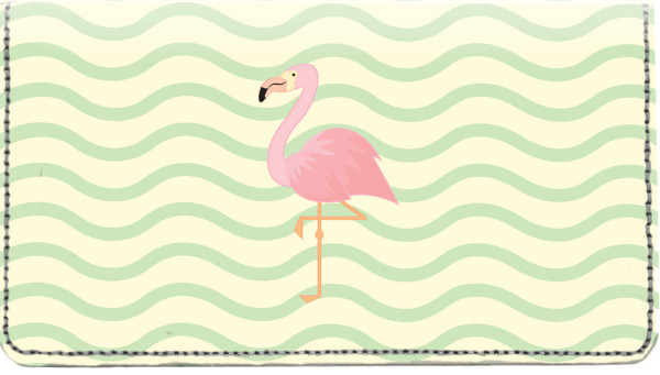 Wading Flamingos Leather Cover | CDP-ANI011