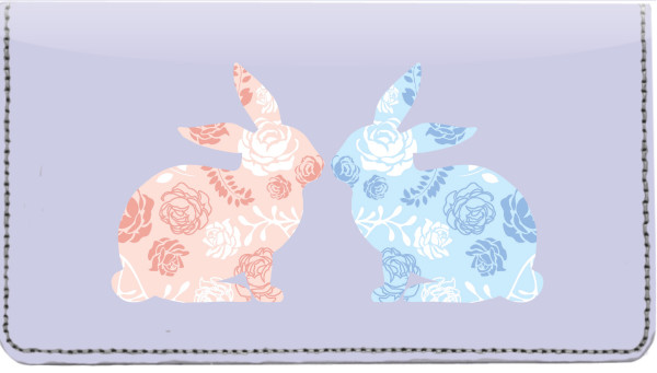 Blooms and Bunnies Leather Cover | CDP-ANI021
