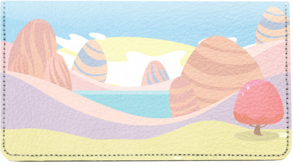 Candyland Leather Checkbook Cover | CDP-GEP83