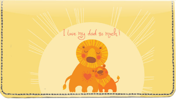 Dad is the Best Leather Cover | CDP-LOV27