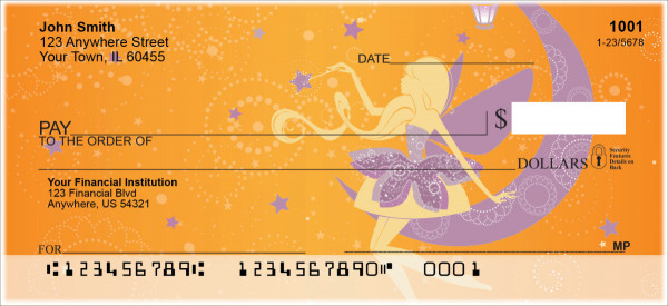 Pixie Dust Personal Checks | FUN-004