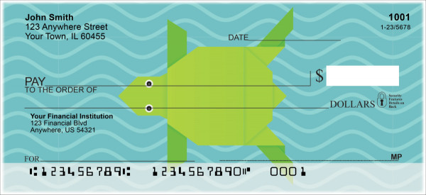 Origami Personal Checks | FUN-008