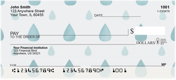 April Showers Personal Checks | GEP-005
