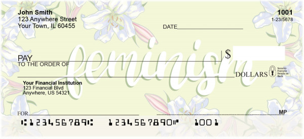 You Go, Girl Personal Checks | GIR-14