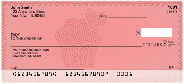 Valentine Treats Personal Checks | LOV-18