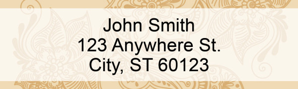 Henna Address Labels | LRABS-86