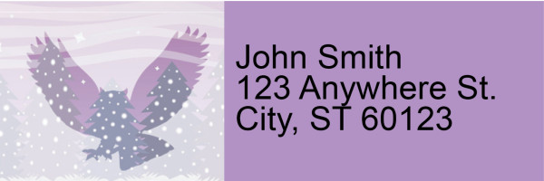 Wildlife Silhouettes Address Labels | LRRANI-016