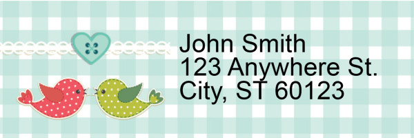 Birds of a Feather Address Labels | LRRANI-022