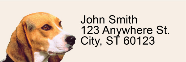 Beagles Address Labels | LRRDOG-12