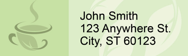 Tea for Two Address Labels | LRRFOD-74