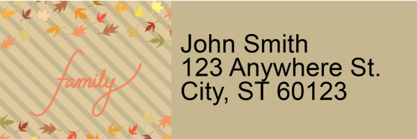 Thankful Blessings Address Labels | LRRFUN-014