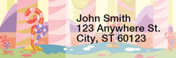 Candyland Address Labels | LRRGEP-83