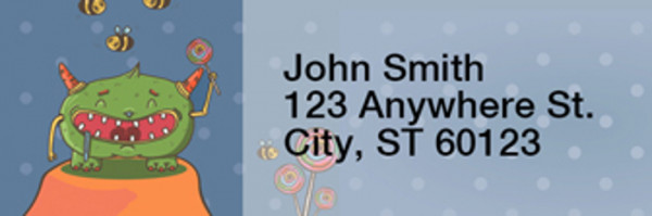 Monsters Address Labels | LRRGEP-84