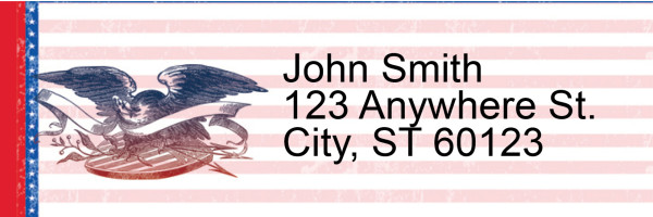Home of the Brave Address Labels | LRRPAT-37