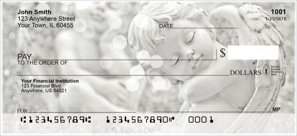 Chubby Cherub Personal Checks | REL-53