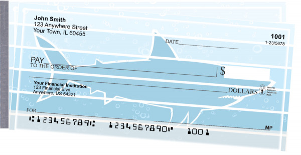 Silhouette Sharks Side Tear Checks | STANI-025