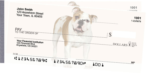 Bulldogs Side Tear Checks | STDOG-04